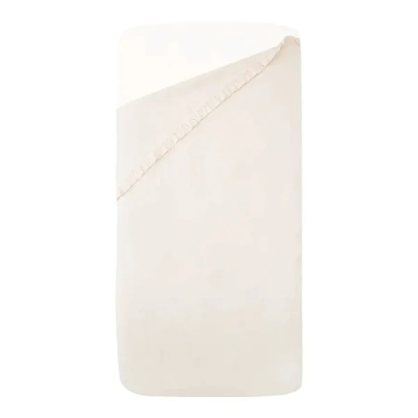 Witlof for kids prestieradlo s volánom Tuck-inn 40 x 80 cm Off White