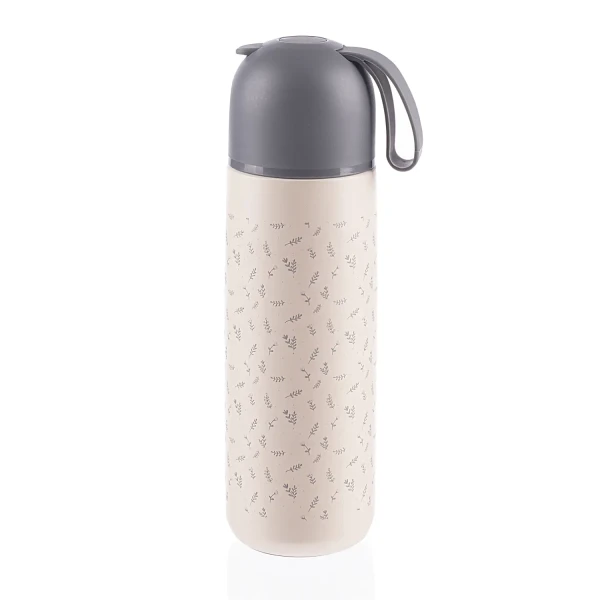 Zopa Termoska na tekutiny se silikonovým držákem 400 ml, Flowers