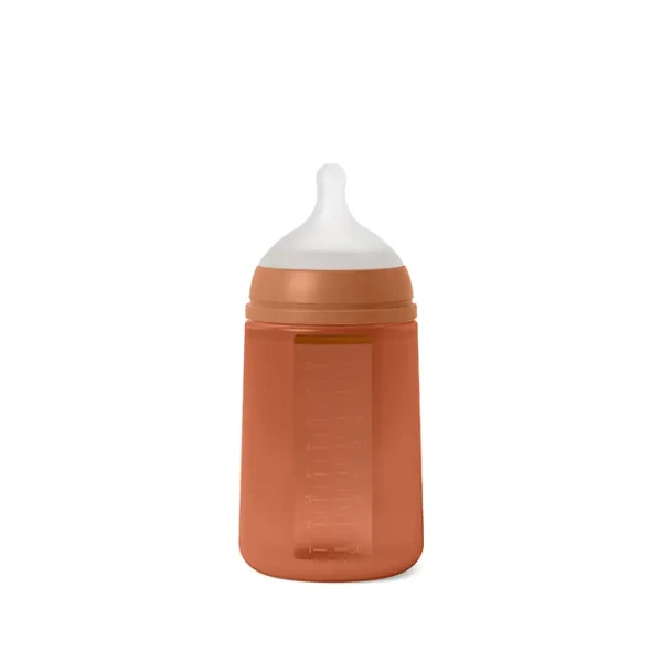 SUAVINEX | KOJENECKÁ LÁHEV 240 ml M COLOUR ESSENCE - cihlová