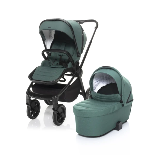 Zopa Set kočík Move Cross 2 + korba XL + adaptér, Antique Green /Black
