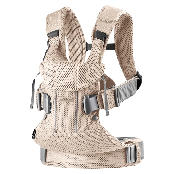 Babybjorn nosítko ONE Pearly Pink 3D Mesh