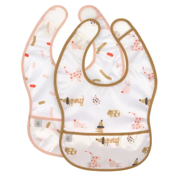 LÄSSIG Lightweight Bib 2024 Little Mateys spicy orange