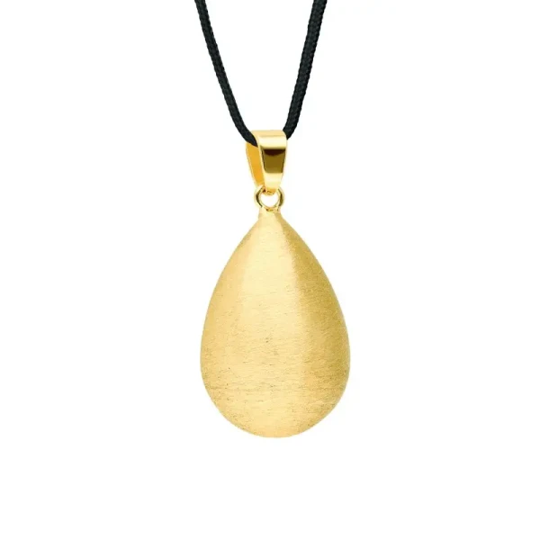 Bola Těhotenská rolnička DROP SHAPE Gold
