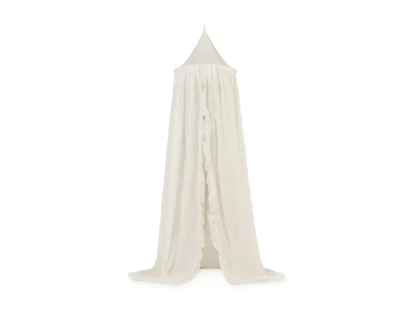 Jollein Nebesa nad postýlku Vintage 245cm Ruffle Ivory
