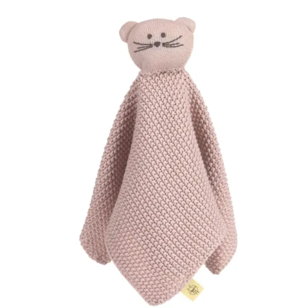 LÄSSIG Knitted Baby Comforter 2023 Little Chums mouse