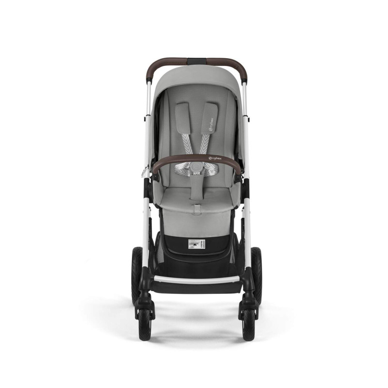 CYBEX TALOS S LUX Stone Grey - silver rám
