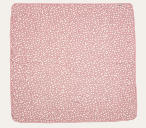 Stokke Obojstranná mušelínova zavinovačka 110x110 cm Wild rose berries