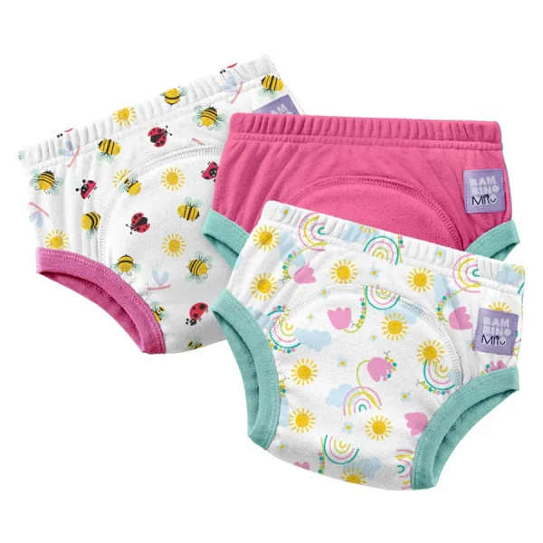 Bambino Mio učiace plienky 4-5 rokov 3 balenie, GARDEN PARTY