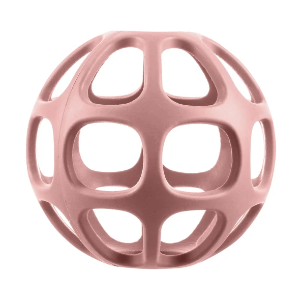 Zopa Silikónové hryzátko Round, Old Pink