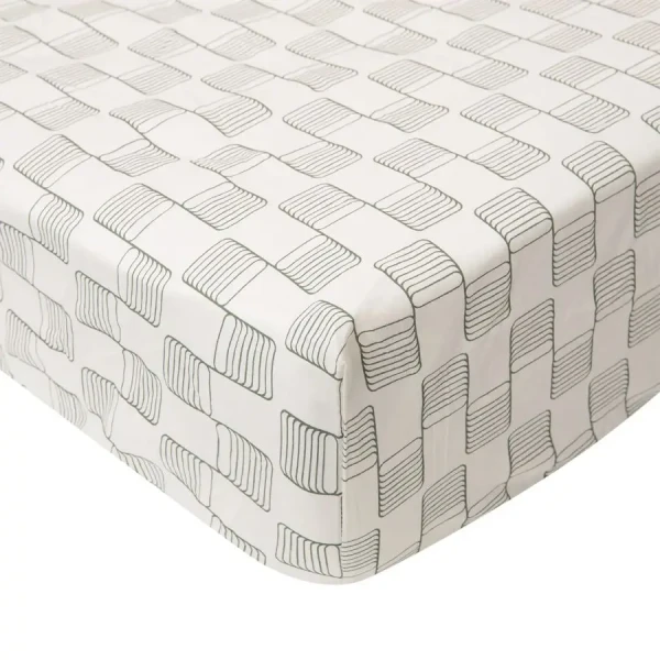 Witlof for kids napínacie prestieradlo 60 x 120 cm Sticky Stripes