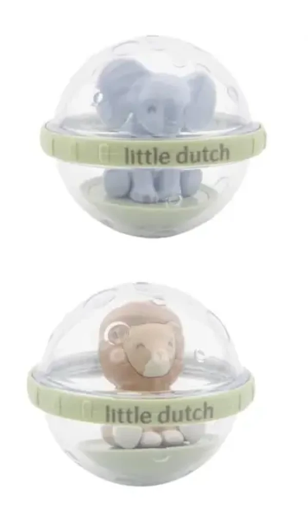 Little Dutch Rotujúce loptičky 2 ks Safari Friends