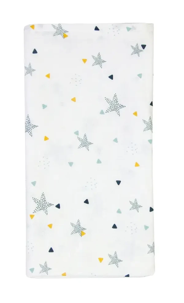 Látková mušelínová plena WHITE STAR