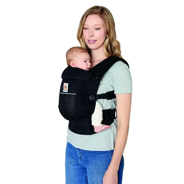 ERGOBABY | ADAPT NOSÍTKO Soft Flex Mesh - Onyx Black