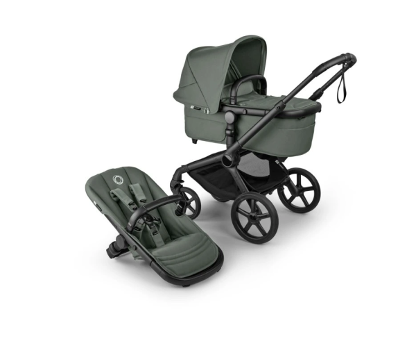 Bugaboo Fox 5 RENEW Kompletní set Black/Forest Green