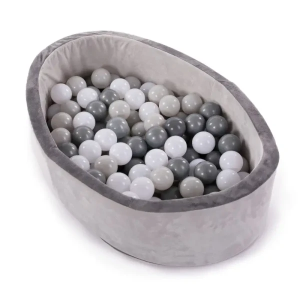 BO Jungle Bazének s míčky B-Ball Pit Play Gym Grey