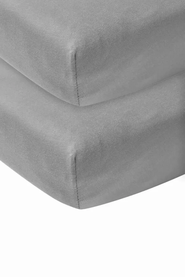 Žerzejové prostěradlo 60x120 - Grey