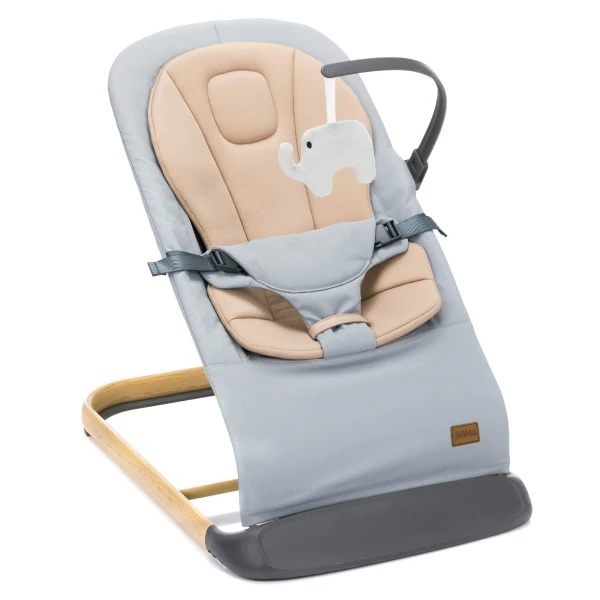 Fillikid Lehátko Rocker grey beige