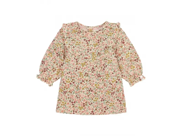 Little Dutch Šaty dlhý rukáv Safari Flowers vel. 80