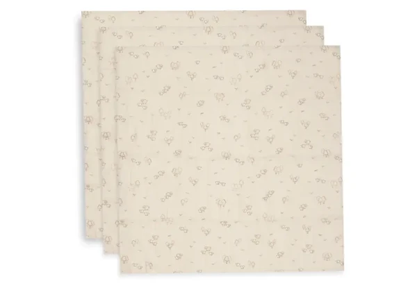 Jollein Plienky 3 ks 70x70 cm Woolly