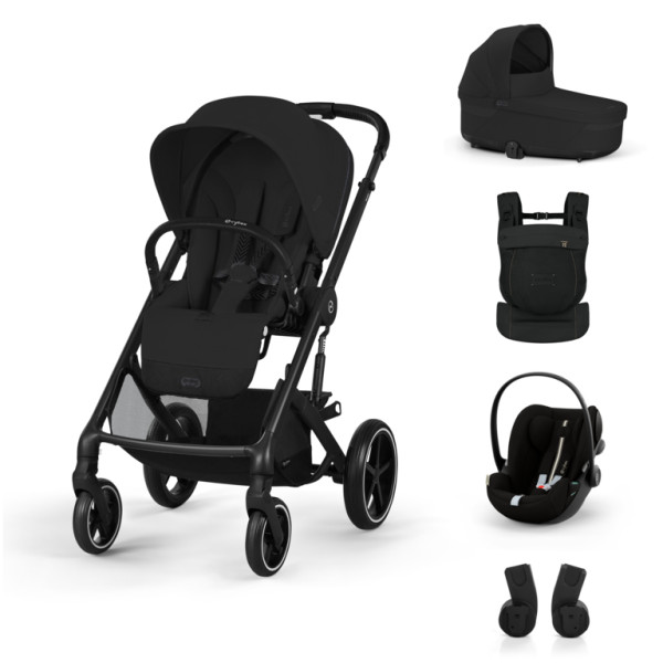 CYBEX BALIOS S LUX BUNDLE SET S + nosič AMYA 2026 Moon Black