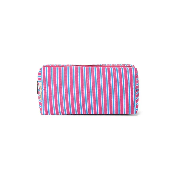 STUDIO NOOS - Poplin POUCH - kabelka Rasberry Striped