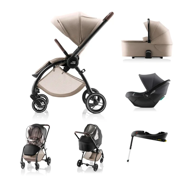 BRITAX Akčná sada kočíka Rio Style, Teak