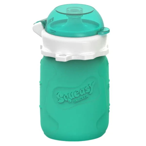Squeasy Gear silikónová kapsička 104 ml aqua