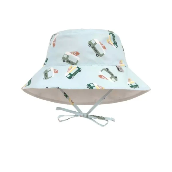LÄSSIG Klobúčik Bucket Hat ice cr.truck il.blue 07-12 mes., veľk.: 45-47