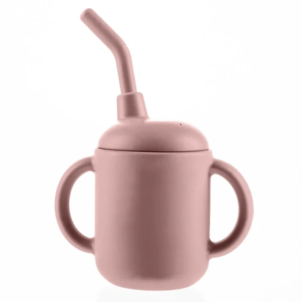 Zopa Silikónový pohárik 2v1, Old Pink