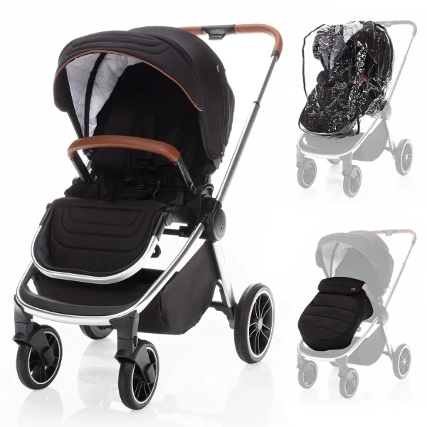 Zopa Sportovní kočárek Move, Night Black/Silver