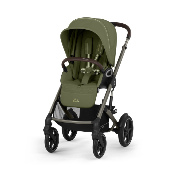CYBEX TALOS S LUX Moss Green - taupe rám