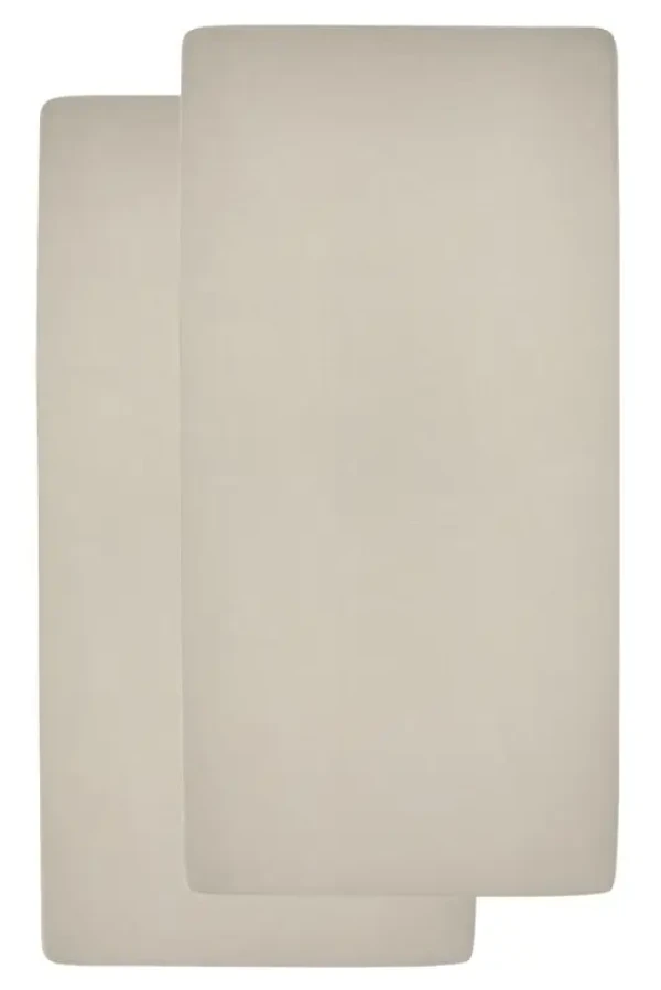 Žerzejové prostěradlo 60x120 - Sand
