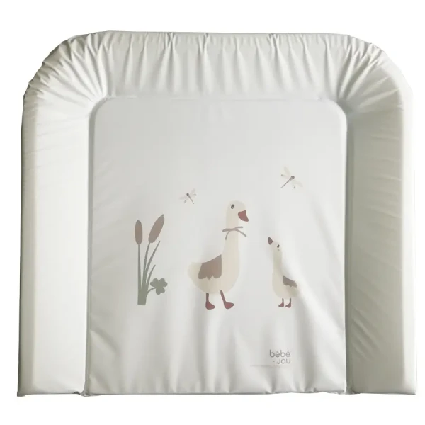 Bébé-Jou Prebaľovacia podložka trojstranná Dear Goose, 72x77cm