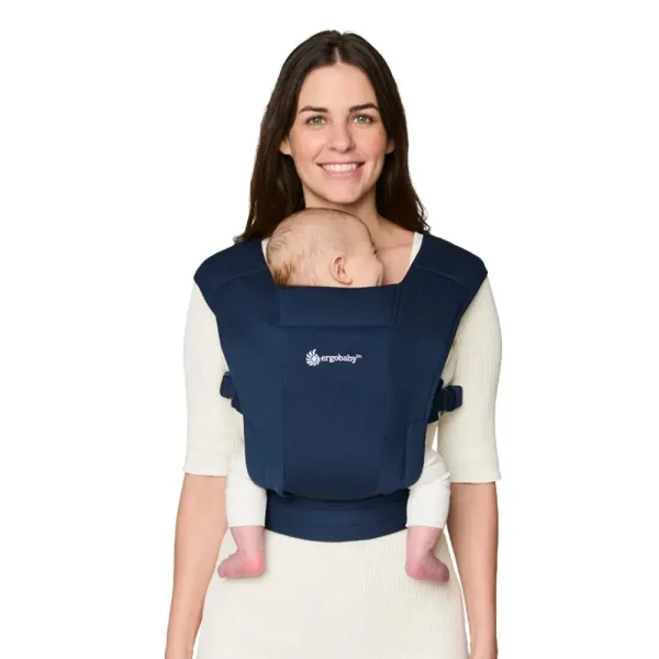ERGOBABY Nosič EMBRACE - SOFT KNIT - Midnight Blue