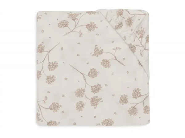 Jollein Prostěradlo napínací 40/50 x 80/90 cm Leafy Dreams