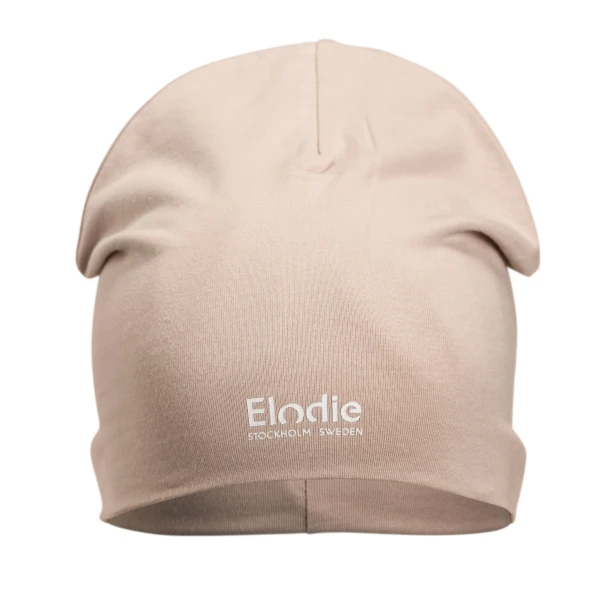 Elodie Details Bavlnená čiapka Logo Beanies - Powder Pink 6-12 mesiacov