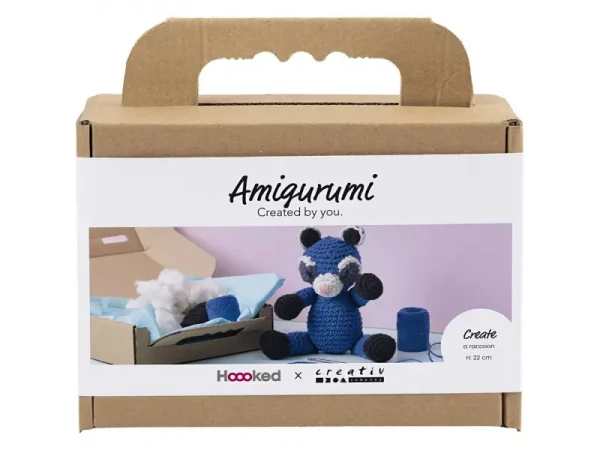 Creativ Company Sada na háčkovanie Amigurumi medvedík čistotný