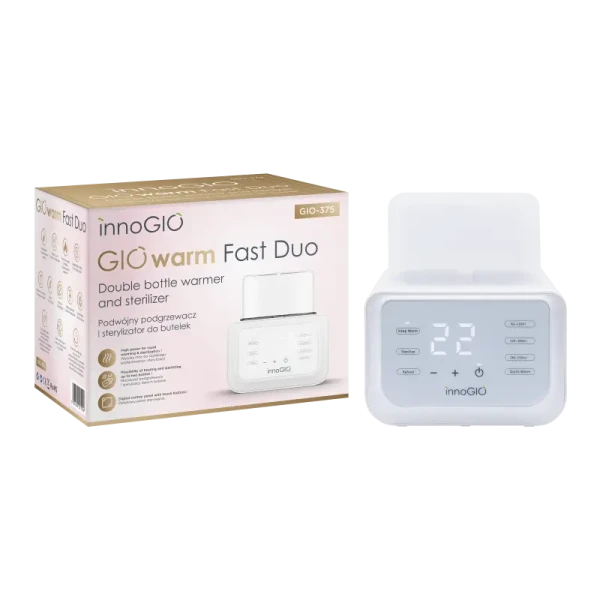 innoGIO Ohřívač lahví GIOwarm Fast Duo