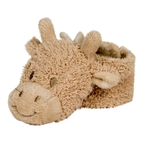 BO Jungle Plyšové chrastítko na ručičku Giraffe