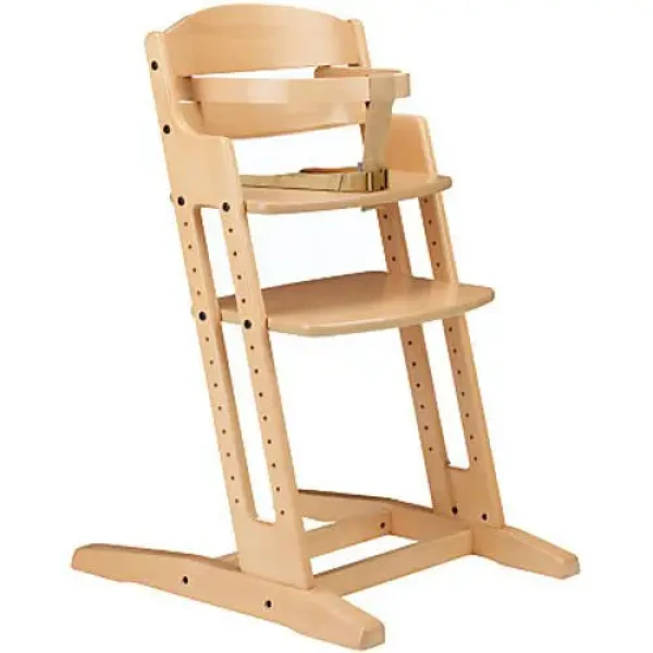 Baby Dan Dřevěná rostoucí jídelní židlička BabyDan DanChair Natur
