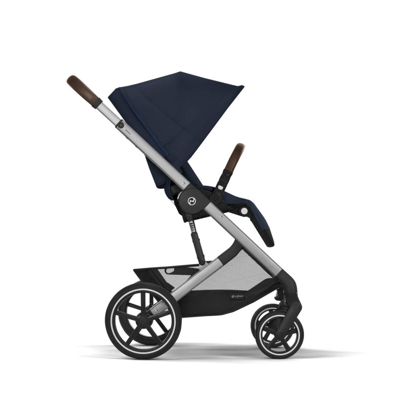 CYBEX BALIOS S LUX Ocean Blue - silver rám 2025