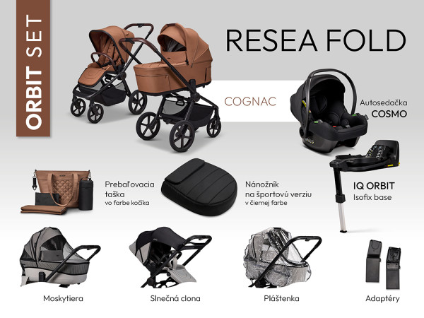 MOON ReSea FOLD ORBIT set - COGNAC