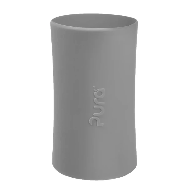 Pura silikónový návlek na fľašu - 260ml, 325ml sivá