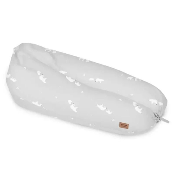 bonjourbébé Bavlněný multifunkční polštář Polaris Grey