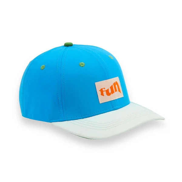 KiETLA ICONIK Baseball šiltovka s UV ochranou - Blue Fun 55-57 cm