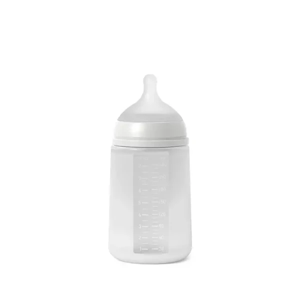 SUAVINEX | KOJENECKÁ LÁHEV 240 ml M COLOUR ESSENCE - bílá