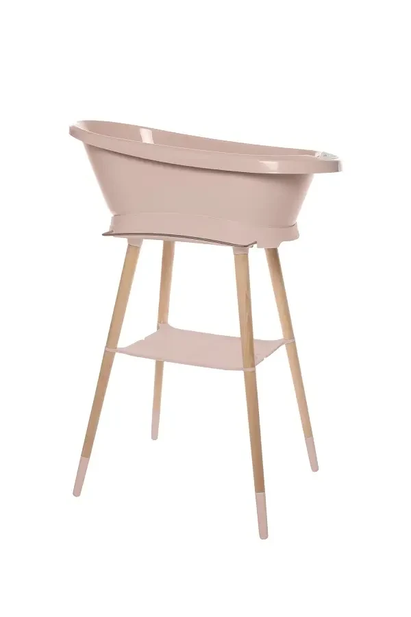 Bebe-Jou Sada digitální vaničky Bébé-Jou Sense Edition Mellow Rose se stojanem