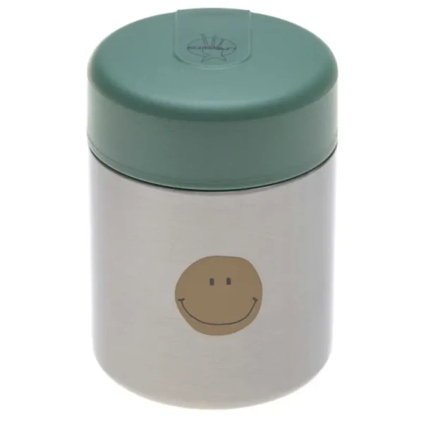 LÄSSIG Food Jar 2024 Happy Rascals Smile green