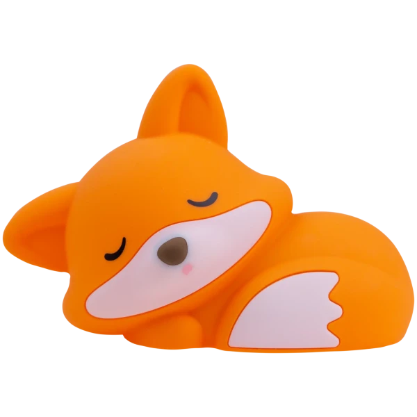 Mary's LED silikónové nočné svetlo dotykové - líštička