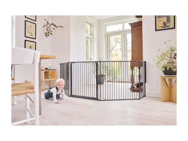 Baby Dan Univerzální prostorová zábrana BabyDan CombiFit XL, černá